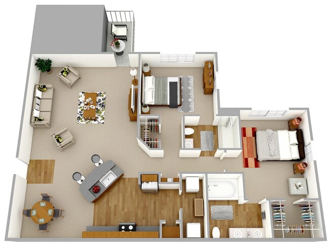 Floorplan - Brenneman Farm Apartments