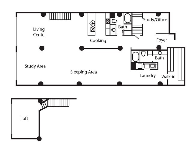 Floorplan - South Side On Lamar