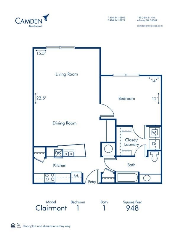 Floorplan - Camden Brookwood