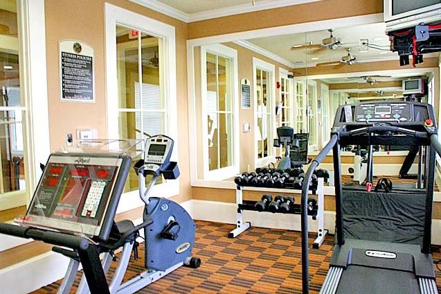 Fitness Room - Evergreen at Lewisville Senior Living