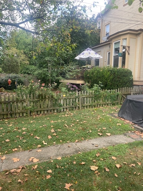 Big Fenced in backyard - 364 Lehigh Ave