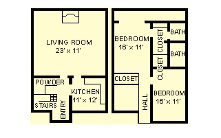 3BR/2BA - Aristo at Medical