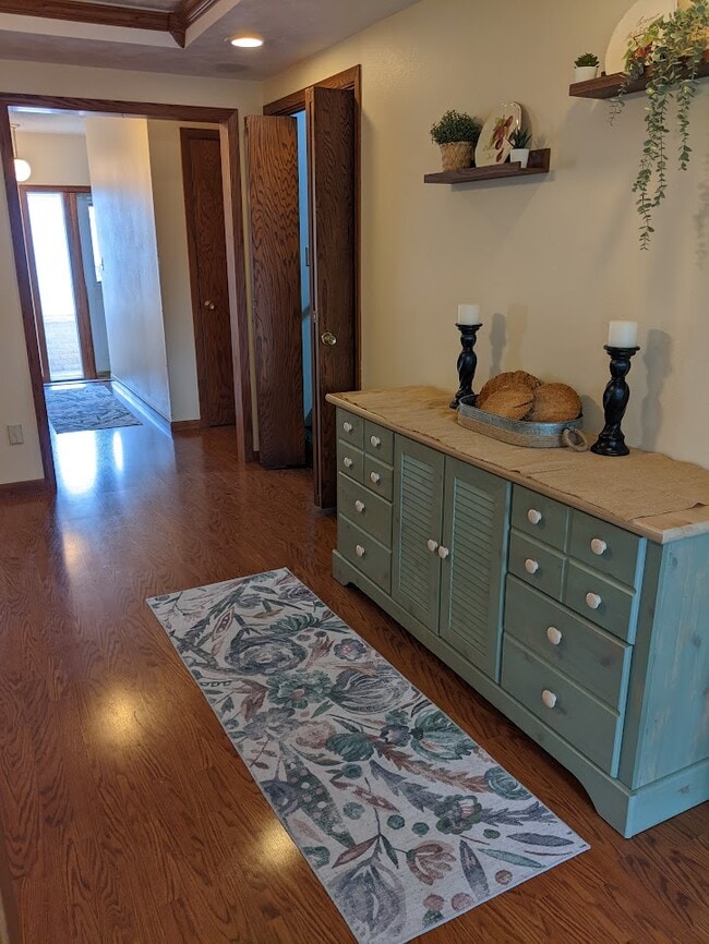 Spacious dining room/back hallway - 1012 3rd St