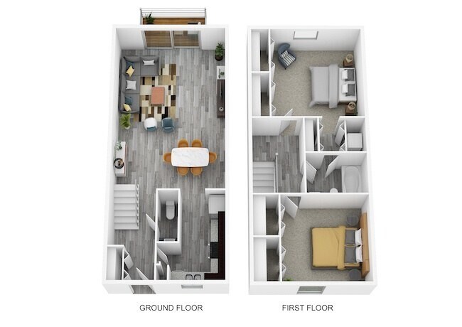 Floorplan - Olde Towne in Kenwood