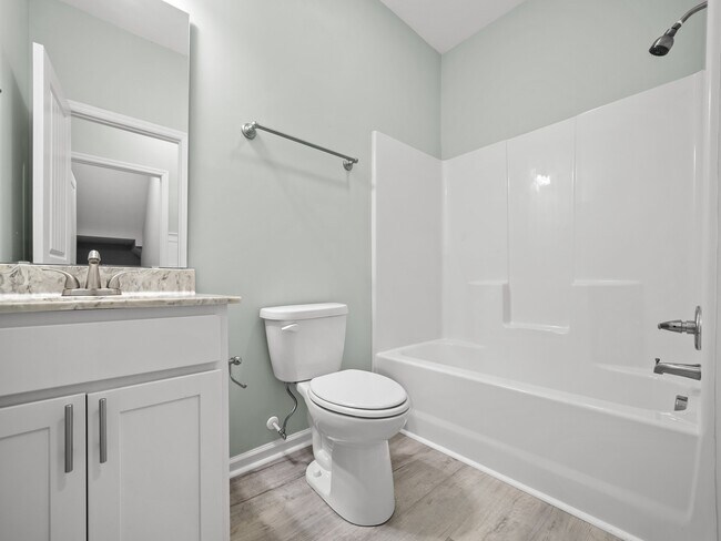 Ground Level Full Guest Bathroom - 139A James Ave