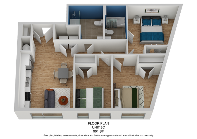 Floorplan - 17 Mississippi