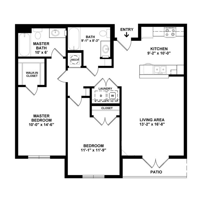 Floorplan - Vista 17 at Cervantes
