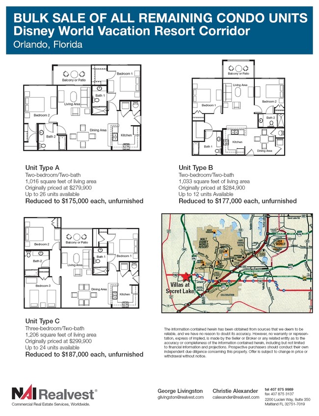 Floor Plans - Secret Lake Resort