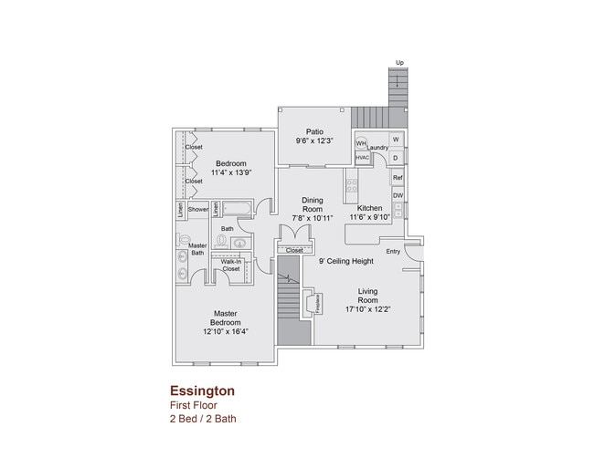 Essington 1st Floor - The Courts at Lime Spring
