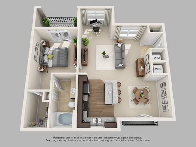 Floorplan - Meridian at Harrison Pointe