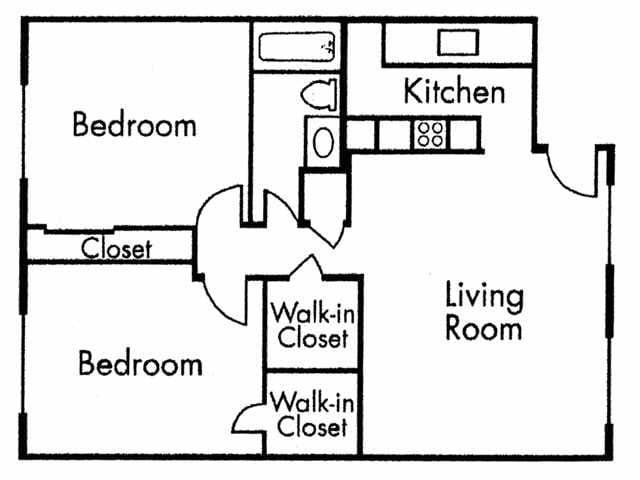 2BR/1BA - Spanish Crest Apartments