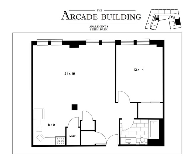 Floorplan - The Arcade Building