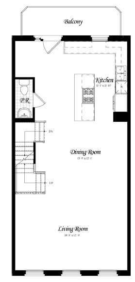 3BR/3.5BA Main Level - Columbia Place
