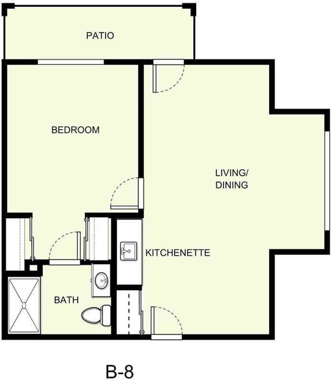 Floor Plan B-8 - Pearl Crossing