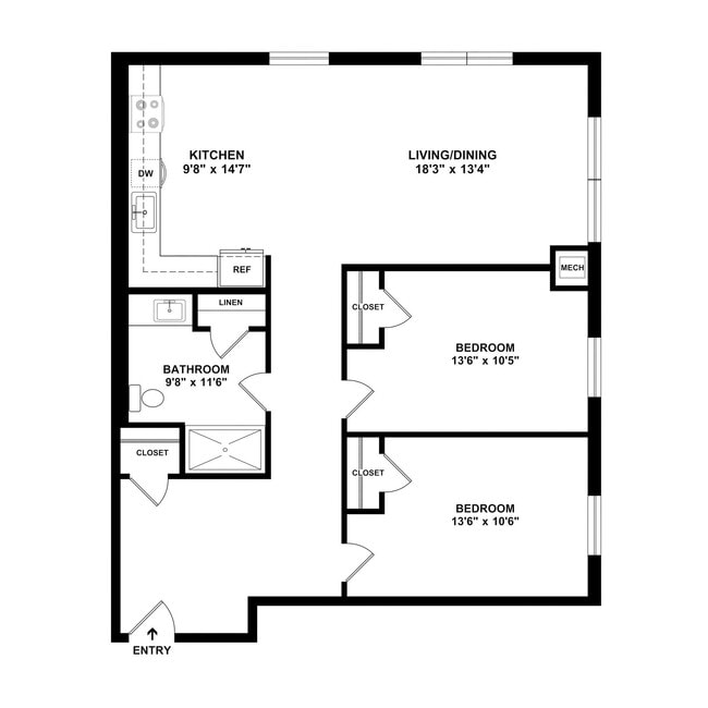 Floorplan - Residences on Lincoln Square, A 55+ Community