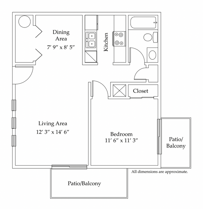 Floorplan - Arts at Turtle Creek