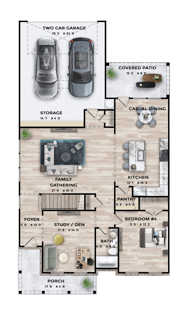Floorplan - Overlook at Mill Creek