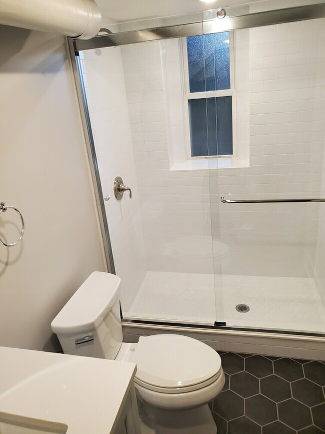 Basement shower - 3568 Jackson St