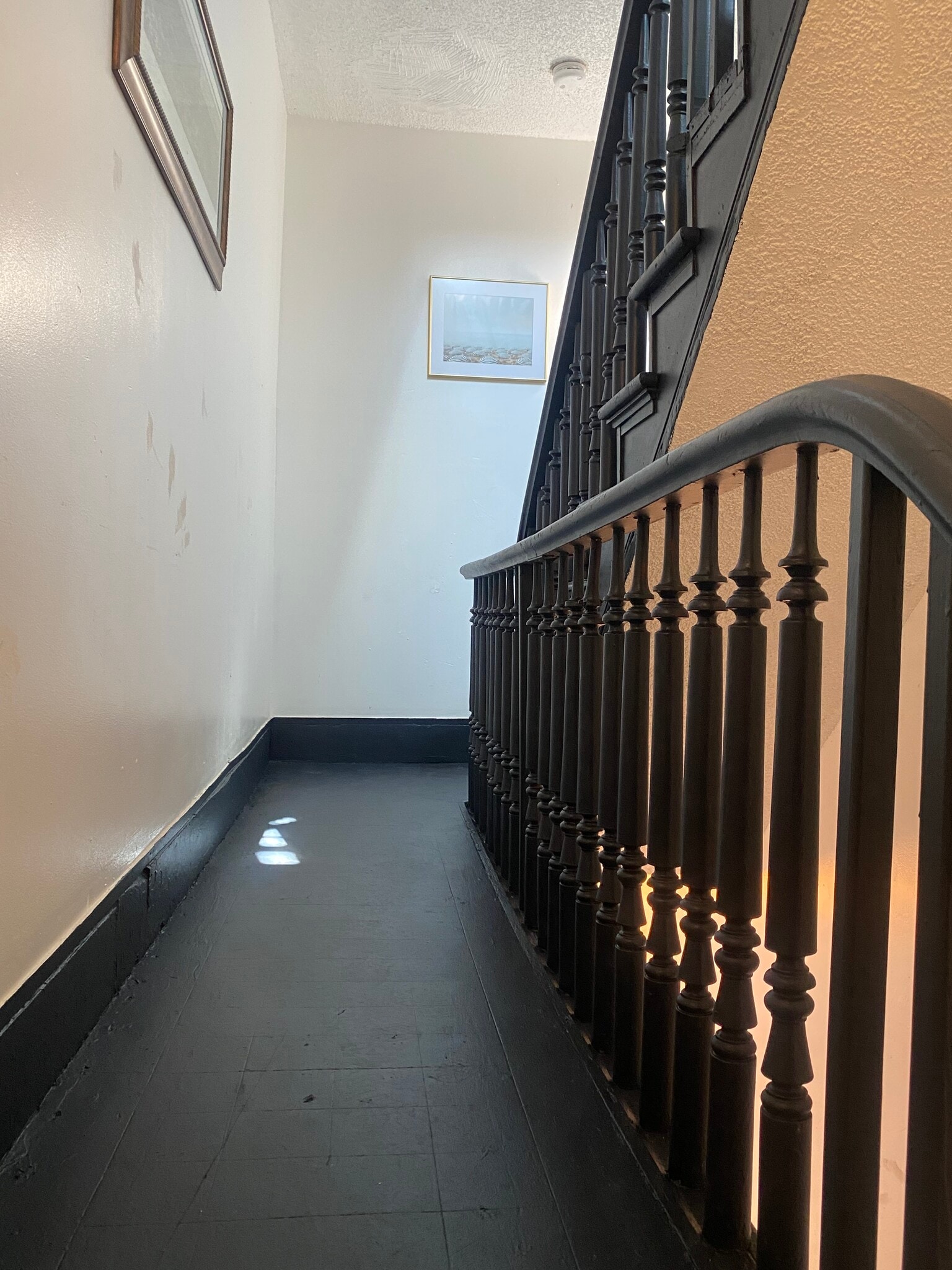 Hallway up - 217 Hamilton Ave