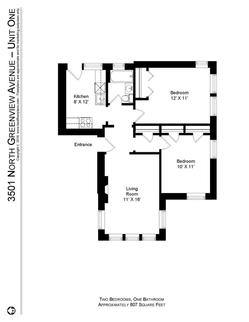 Building Photo - 3501 N Greenview Ave