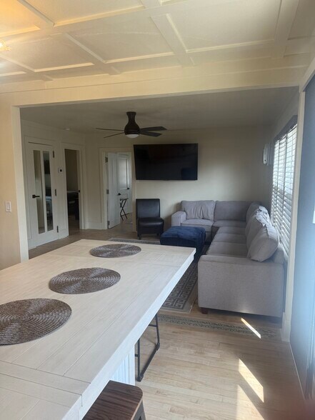 Living room, dining area upstairs - 1540 N 10th St