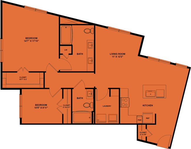 Floorplan - ThreeTwenty at the Vybe
