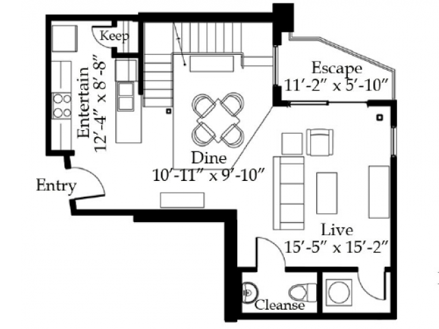 Floorplan - The Marquee at Belle Meade