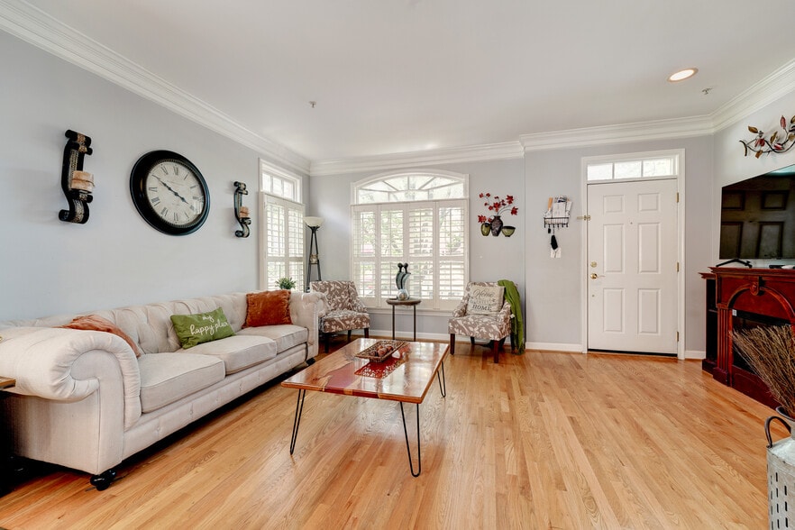 View of Living Room from Kitchen - 502 Fallsgrove Dr
