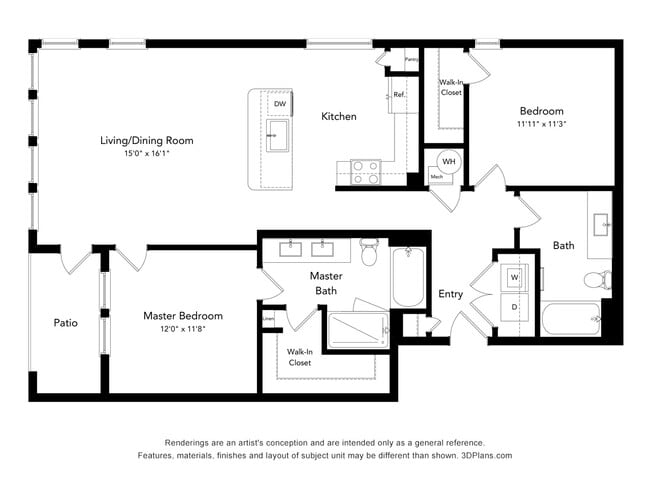 Floorplan - Bridges at Flatiron