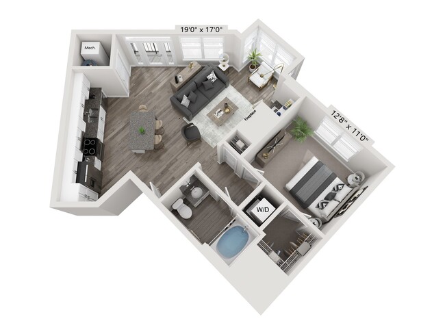 Floorplan - City Gate Apartment Homes