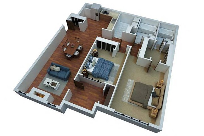 Floorplan - The Austin Apartment Homes