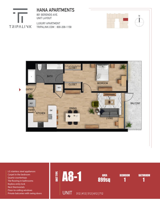 Floorplan - The Hana