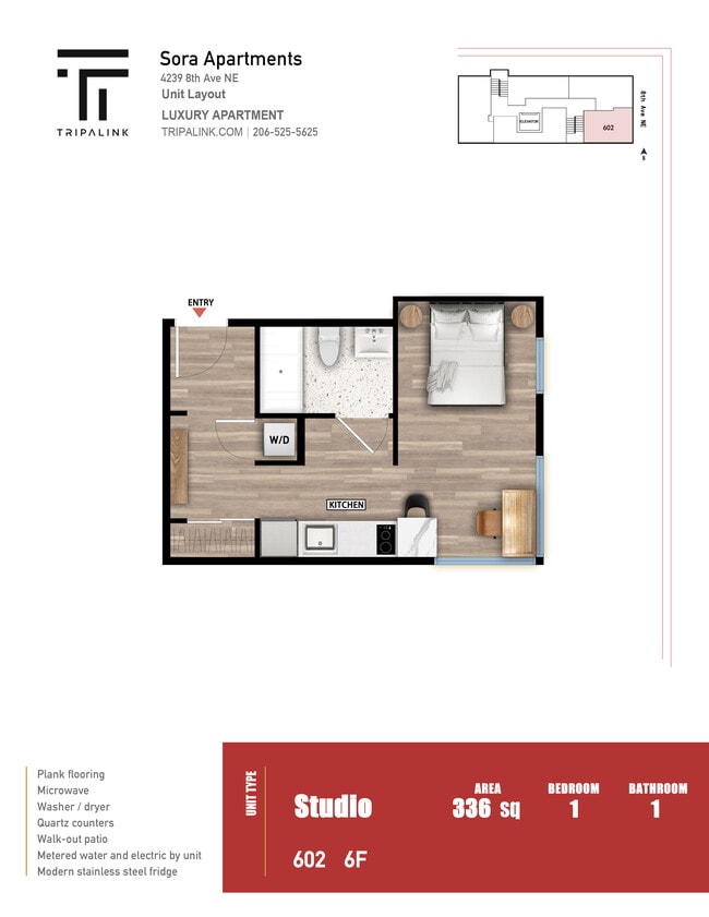 Floorplan - Sora Apartments