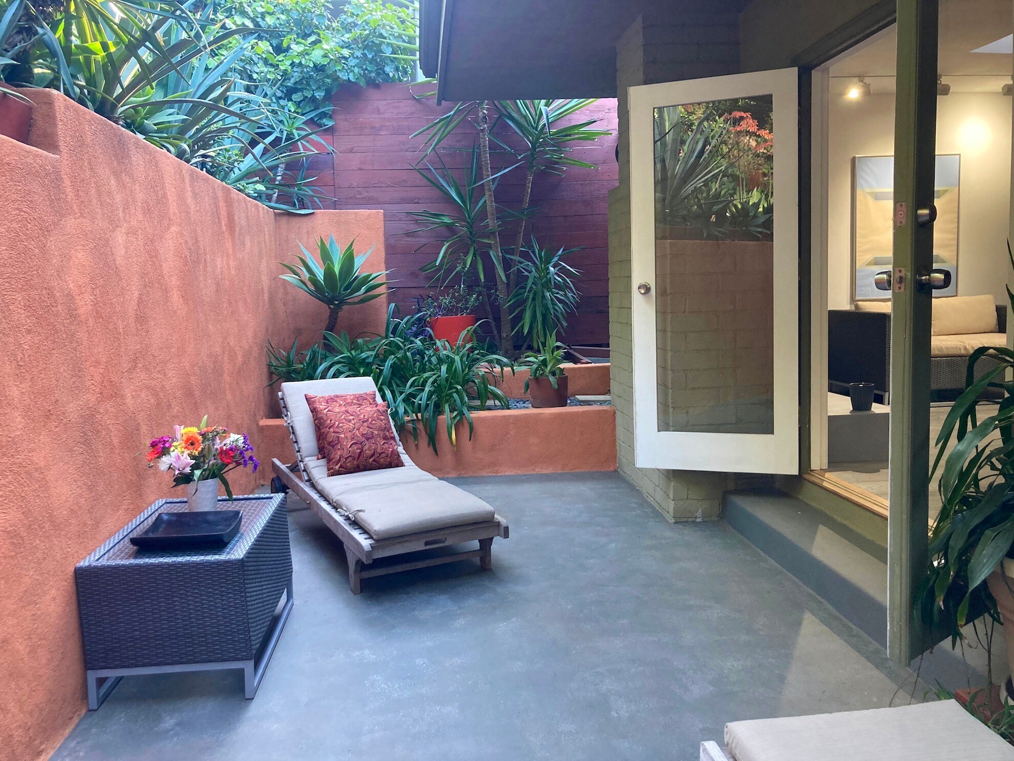 Patio & French Doors - 8616 Wonderland Ave