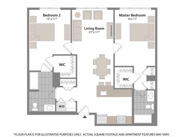 Floorplan - Warren at York by Windsor