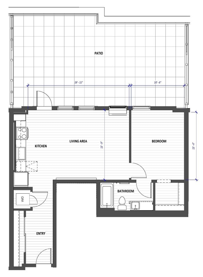 Floorplan - Hyas Point Apartments