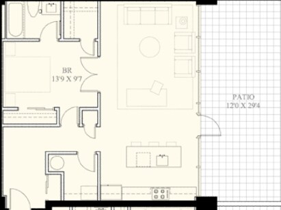 Floorplan - 300 E 3rd St