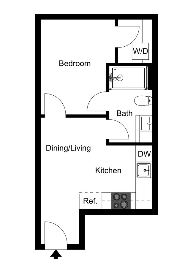 Floorplan - Parkview Lofts Apartments