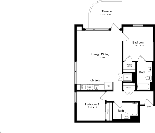 Floorplan - One Henry Adams