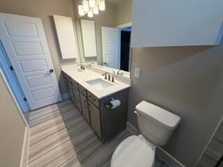 countertops in master bath quartz - 521 Peace Dr