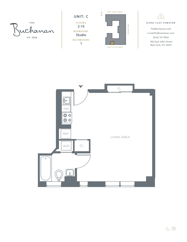 Floorplan - The Buchanan