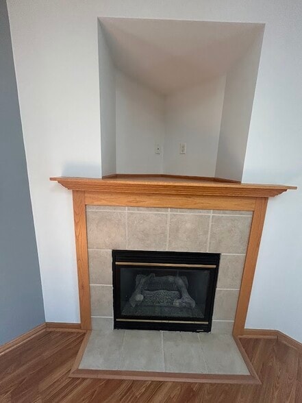 LR Gas Fireplace - 1051 Tamarack Way