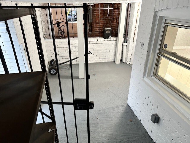 Basement apartment front entry - 71 W St NW