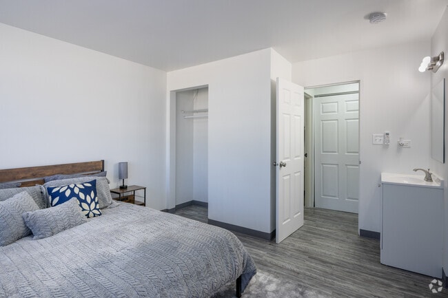 2BR, 1BA - 765SF - Model - Second Bedroom - West Liberty Point