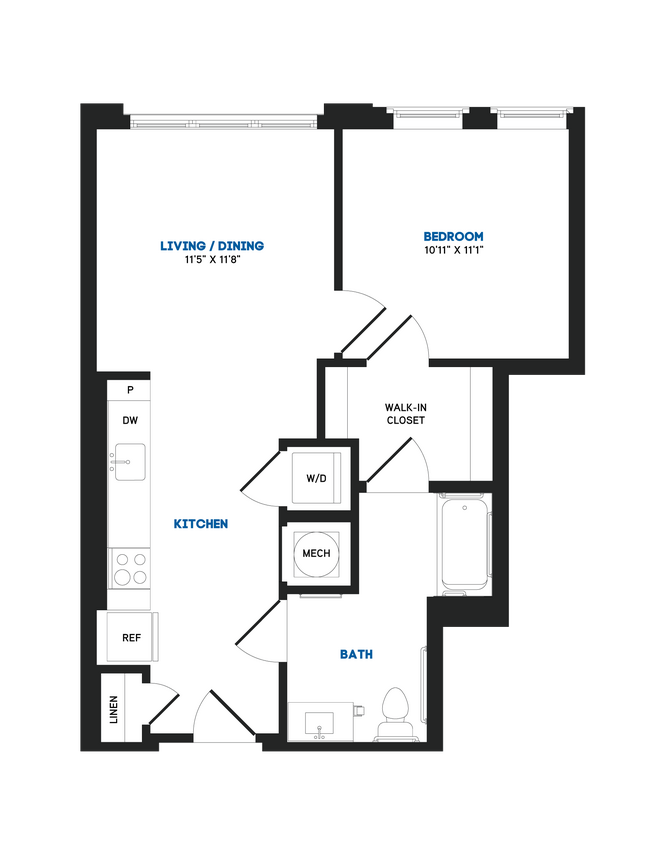 Floorplan - The Chase at Bryant Street