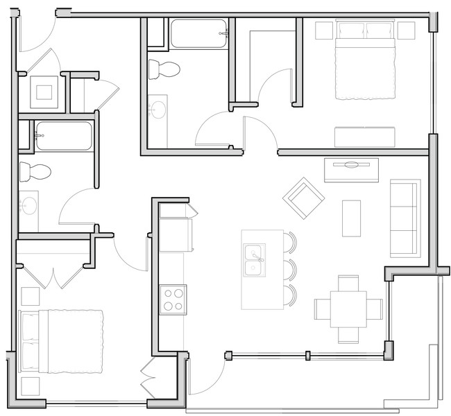 Floorplan - Bell Uptown District