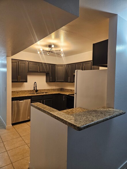 3 bedroom kitchen - Mountain View Condos