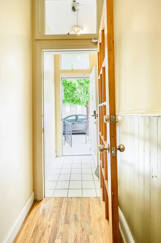 Two entry doors for light and security - 134 Coles St