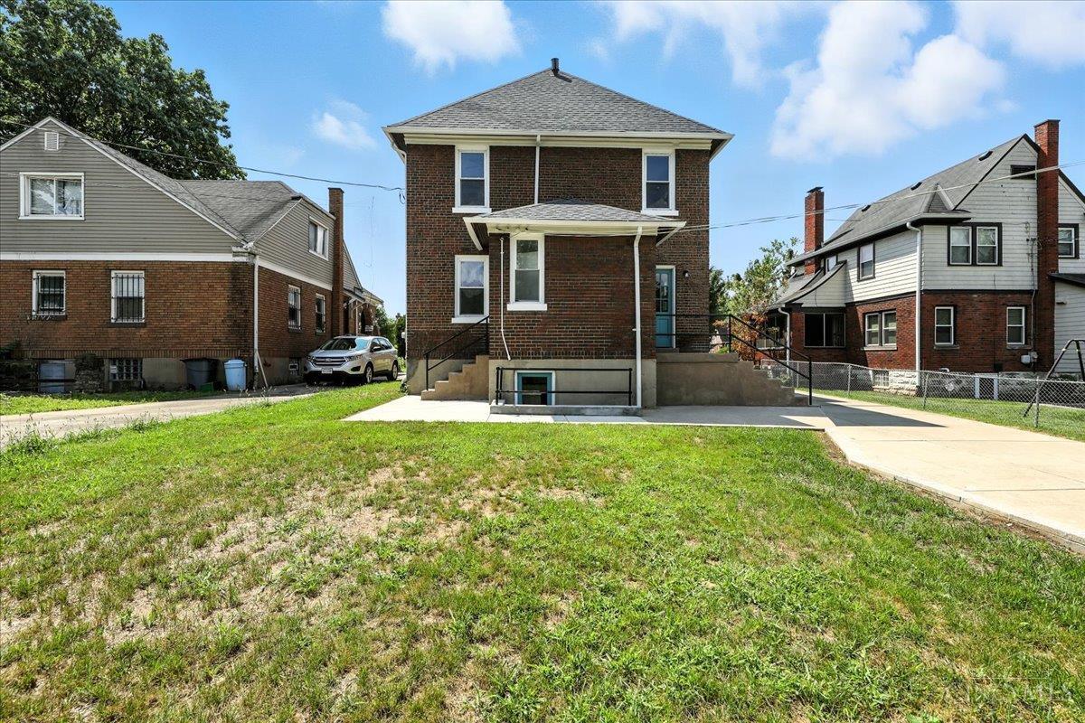 back of duplex - 1810 Berkley Ave