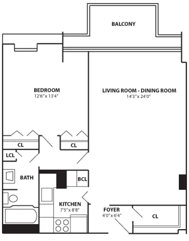 Floorplan - Capitol Park Tower